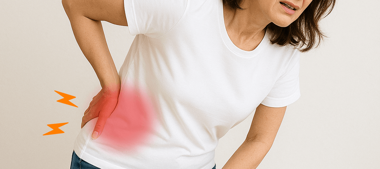 石巻市で多い腰痛の症状イメージ（慢性腰痛・急性腰痛）